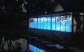铁歌透明屏提升景区景观亮化