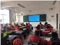 电子黑板在平邑思源实验学校生动教学