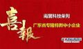 南翼科技荣列广东省专精特新中小企业