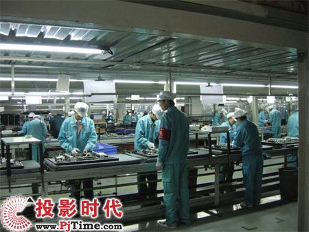 【海信平板电视生产基地参观记】pjtime.com液