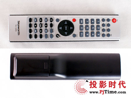 【创维液晶电视42l02rf背面外观和遥控器】pjti