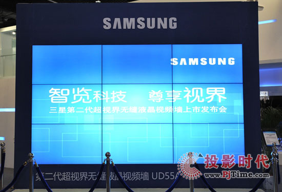 【诠释绿色风尚 三星商用力推多款超薄led大屏
